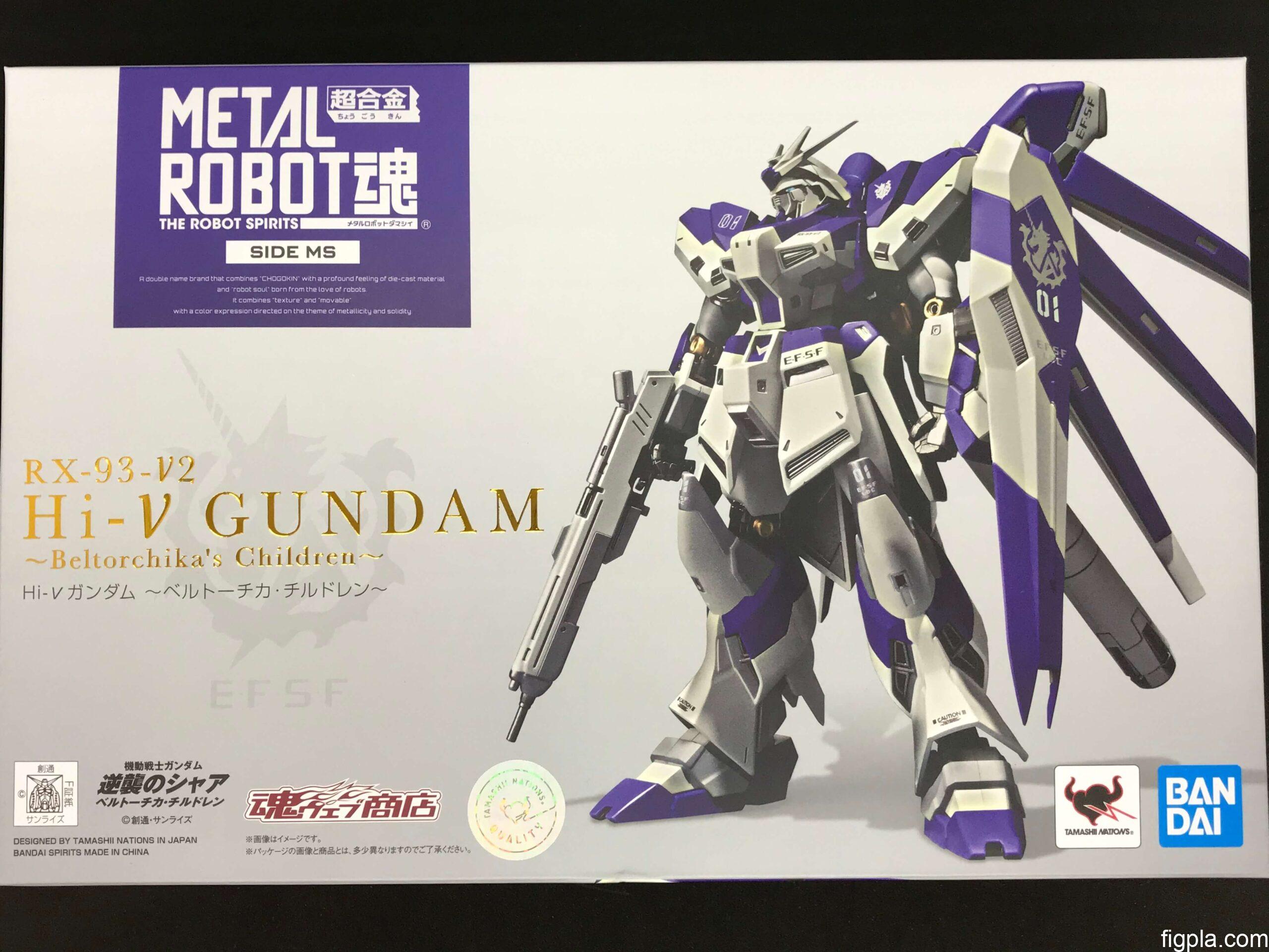 【360度画像】METAL ROBOT魂 Hi-νガンダム ~ベルトーチカ・チルドレン~ レビュー
