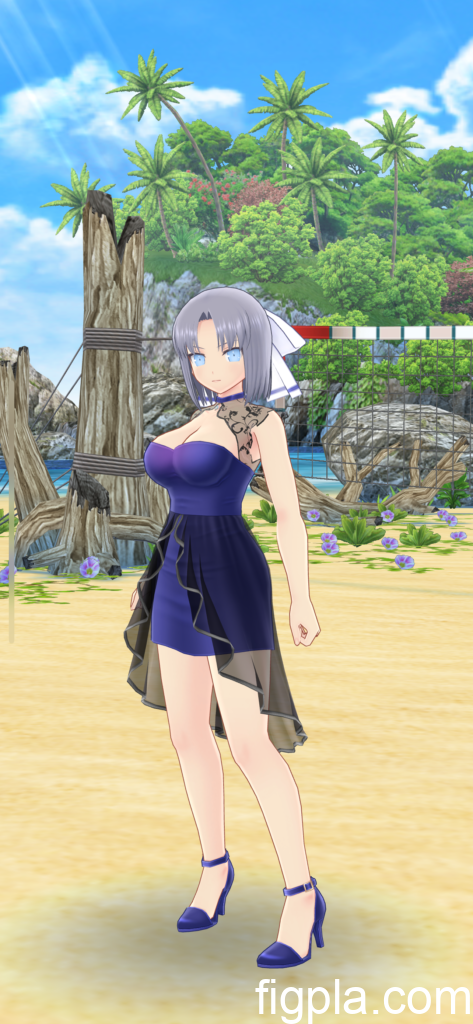 シノマス衣装雪泉グロリアスドレス2