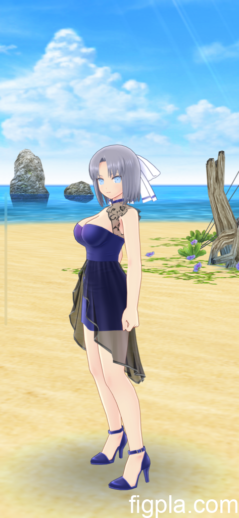 シノマス衣装雪泉グロリアスドレス3